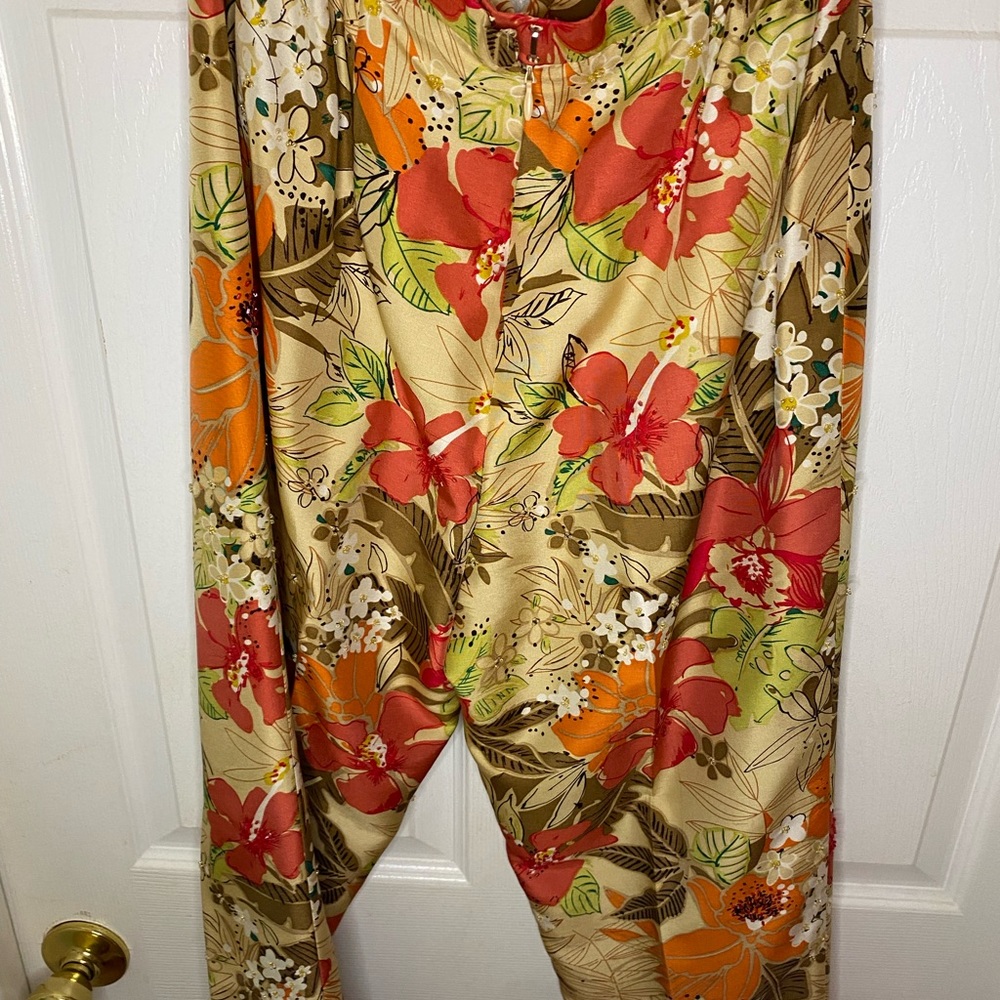 Silk pants